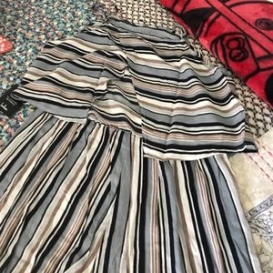 Two piece striped outfit